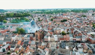 Binche: les suites de l'incendie des Récollets