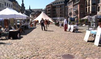 Binche : place aux artistes sur la Grand-Place