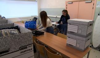 Binche : les élèves récoltent jouets et vêtements