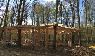 Bois-du-Luc : une rotonde pour accueillir l'école du dehors