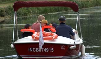 Houdeng-Goegnies : pied marin sur le Canal du Centre