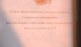 Estinnes : au cpas et à la commune, le CORONA impose de prendre rendez-vous