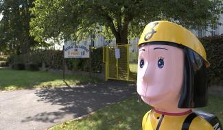 Estinnes : priorité au passage des écoliers