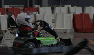 La Louvière : le Kart électrique , s'amuser sans bruit