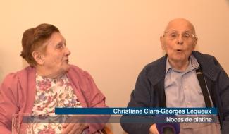 Haine-Saint-Paul :platine pour Clara et Georges