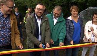 Arquennes : le RAVeL avance