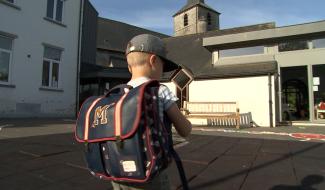 Petit-Roeulx-Lez-Nivelles : le chemin de l'école 