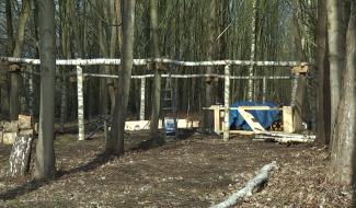  Bois-du-Luc : une rotonde pour les écoliers du dehors