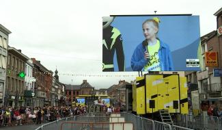Binche : le "Tour" vers la France