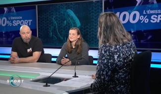 Les invités de C Sport : Femke Hermans et Romuald Bufi