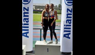 Championnats LBFA : Elodie Van Den Abeele et Cloé Chavepeyer sur le podium 