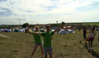 Ronquières : camping dans la bulle du festival 