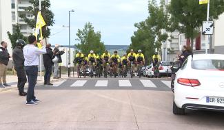 Bien arrivés après 214km