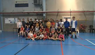 Braine-le-Comte : Visite de Mariona Ortiz au BBC Brainois