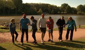 20 km de Bruxelles : Eric Bauwens, ambassadeur de la Ligue Braille