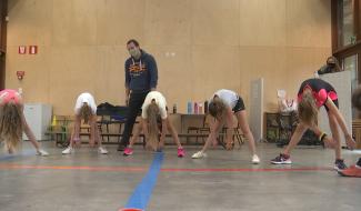  Thieusies : le sport à l'école durant le covid 