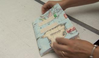 Rentrée : des protège-cahiers en tissu 