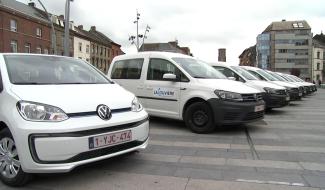 La Louvière : Flotte automobile verte 