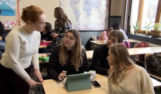 La Louvière : découverte du Club Culture de l'Institut Saint Joseph