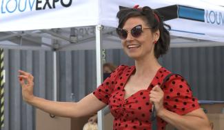 La Louvière : Simone l’hôtesse du Drive-in