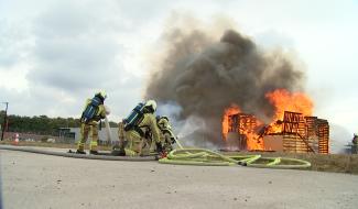 La Louvière : sensibilisation et succès pour les pompiers