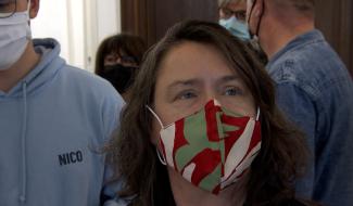 La Louvière : visite de l'ambassadrice d'Australie à l'expo Motamo