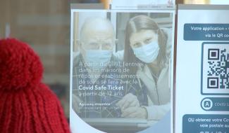 Covid Safe Ticket : application étendue dans les maisons de repos
