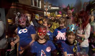 Houdeng-Aimeries : le Carnaval des enfants de l'Envolée