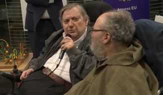 La Louvière: handicap et engagement politique.