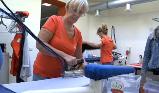 Binche: repassage solidaire pour le secteur médical