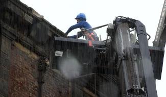 Binche: travaux de sécurisation des Récollets