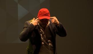 Fabian Le Castel est médisant sur scène 