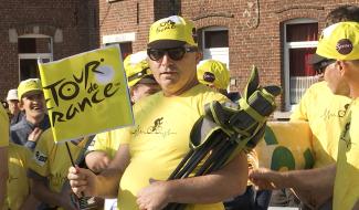 Merbes-Sainte-Marie : Le handicap en bordure du Tour 