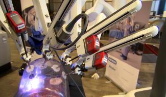 La Louvière : un robot chirurgical à l'Hôpital de Jolimont