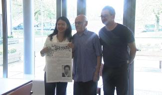 Ecaussinnes : la télévision chinoise s’intéresse aux souvenirs d’un centenaire