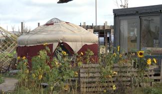 Quand la friche Boch sert d'écrin à l'habitat léger...