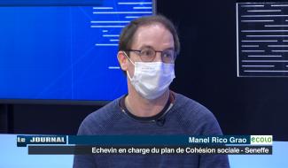 Invité du Journal : Manel Rico Grao, échevin seneffois du Plan de cohésion sociale