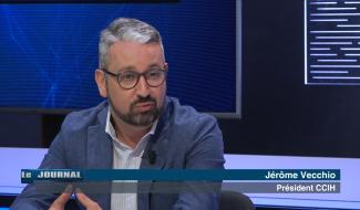 Invité du Journal : Jérôme Vecchio, nouveau président de la CCIH