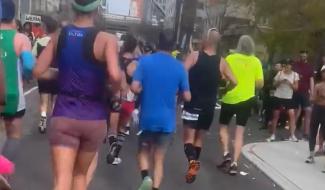 New York : une sonégienne participe au marathon