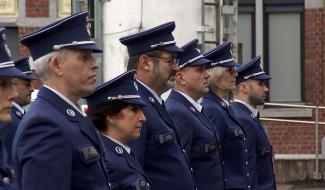 Police de La Louvière : hommage aux collègues disparus 