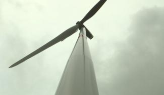 Soignies : inauguration de deux éoliennes
