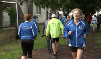 Marie-Christine Parisis, doyenne du jogging de La Louvière