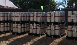 Ronquières 2022 : les boissons sont arrivées sur le site du festival