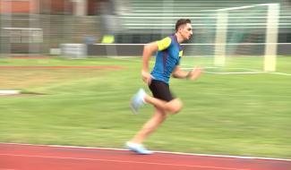 Athlétisme : le jeune Ugo Desclin au Mémorial Van Damme