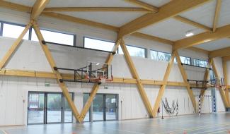 Manage : nouvelle salle omnisport à l'Institut Sainte-Thérèse