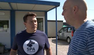 Perquisition à la SPA de La Louvière.