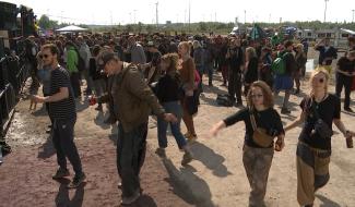 Feluy : une Rave Party sur le site de BASF