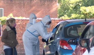 Soignies : un drive-in pour les tests Covid