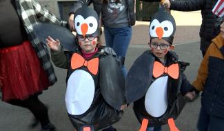 Binche : le carnaval s'invite à l'école