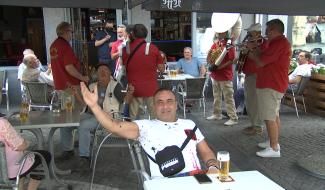 La chaleur n'a pas empêché l'interprétation des morceaux les plus connus du "dixieland" à La Louvière